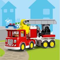 lego gaisrine - LEGO Duplo Ugniagesių automobilis 10969 - 7 nuotrauka